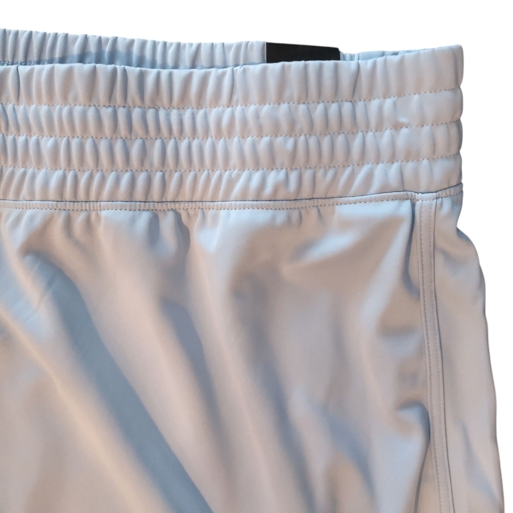 Adidas Pacer Shorts Regular Fit 3" Inseam Light Blue NWT - Picture 5 of 13